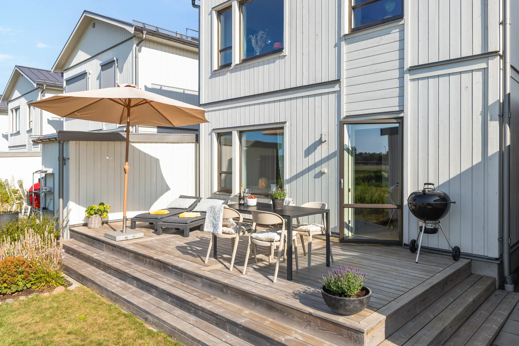 Radhus, Strandskatevägen 9, Trummenäs, Karlskrona
