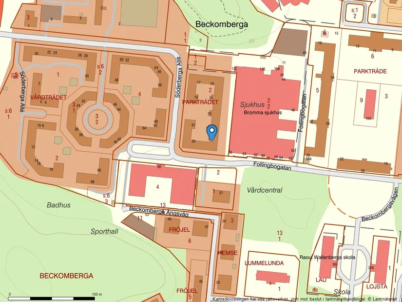 Bostadsrätt, Söderberga Allé 27, Bromma - Beckomberga, Stockholm