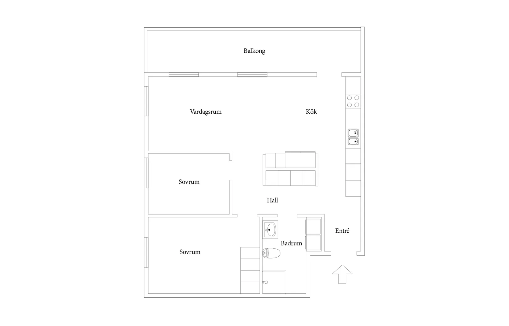 Bostadsrätt, Ljunglidsgatan 4, Bergdalen, Borås