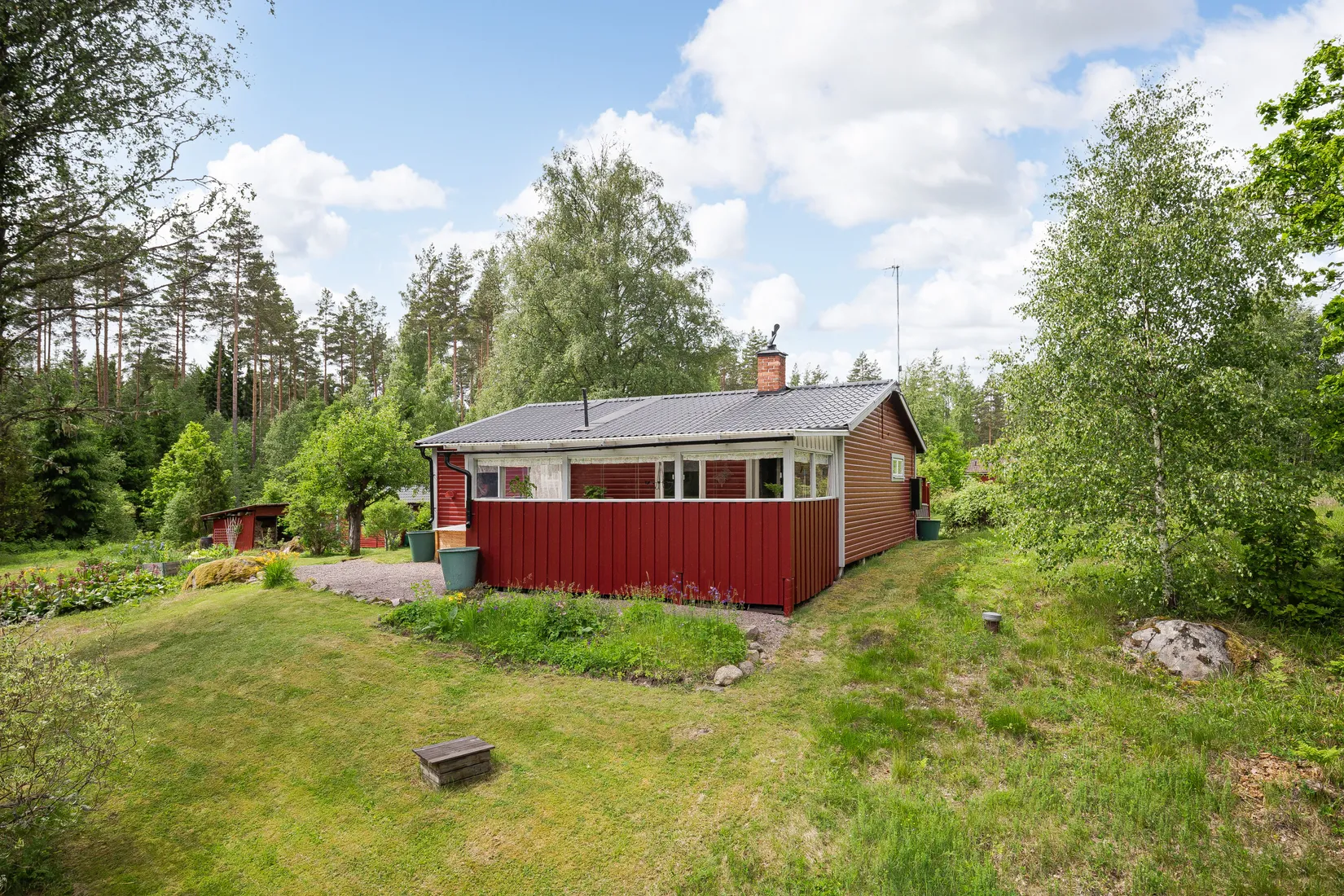 Fritidshus, Säldefall Gläntan, Kisa, Kinda
