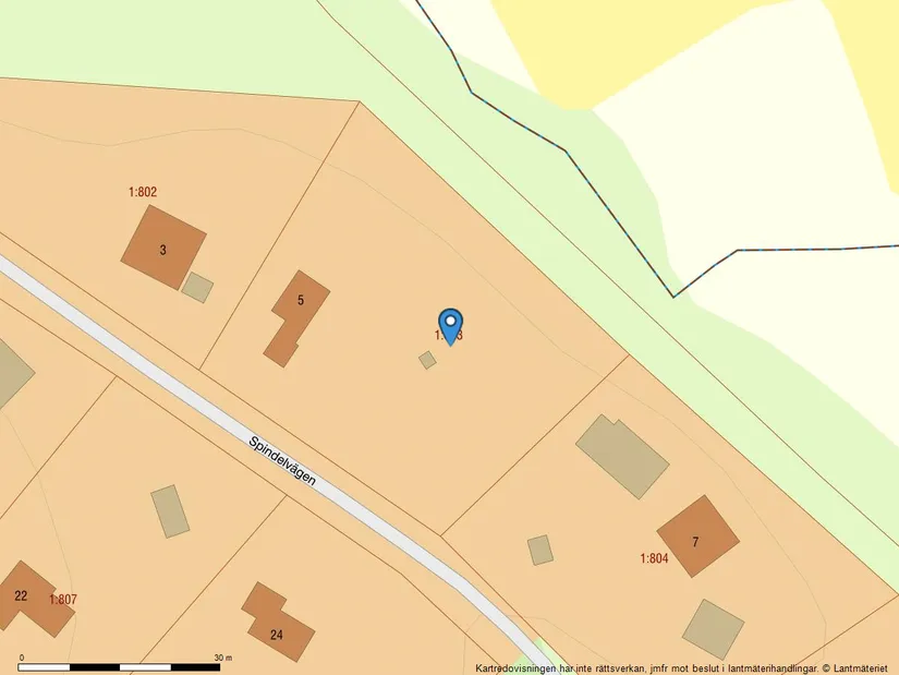 Fritidshus, Spindelvägen 5, Raksta, Tyresö