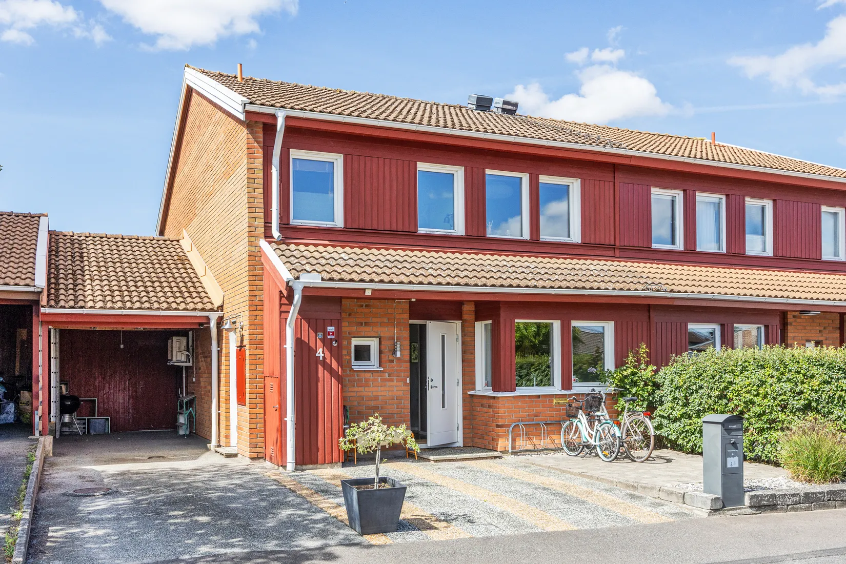 Radhus, Vattumannens väg 4, Kyrkbyn, Staffanstorp