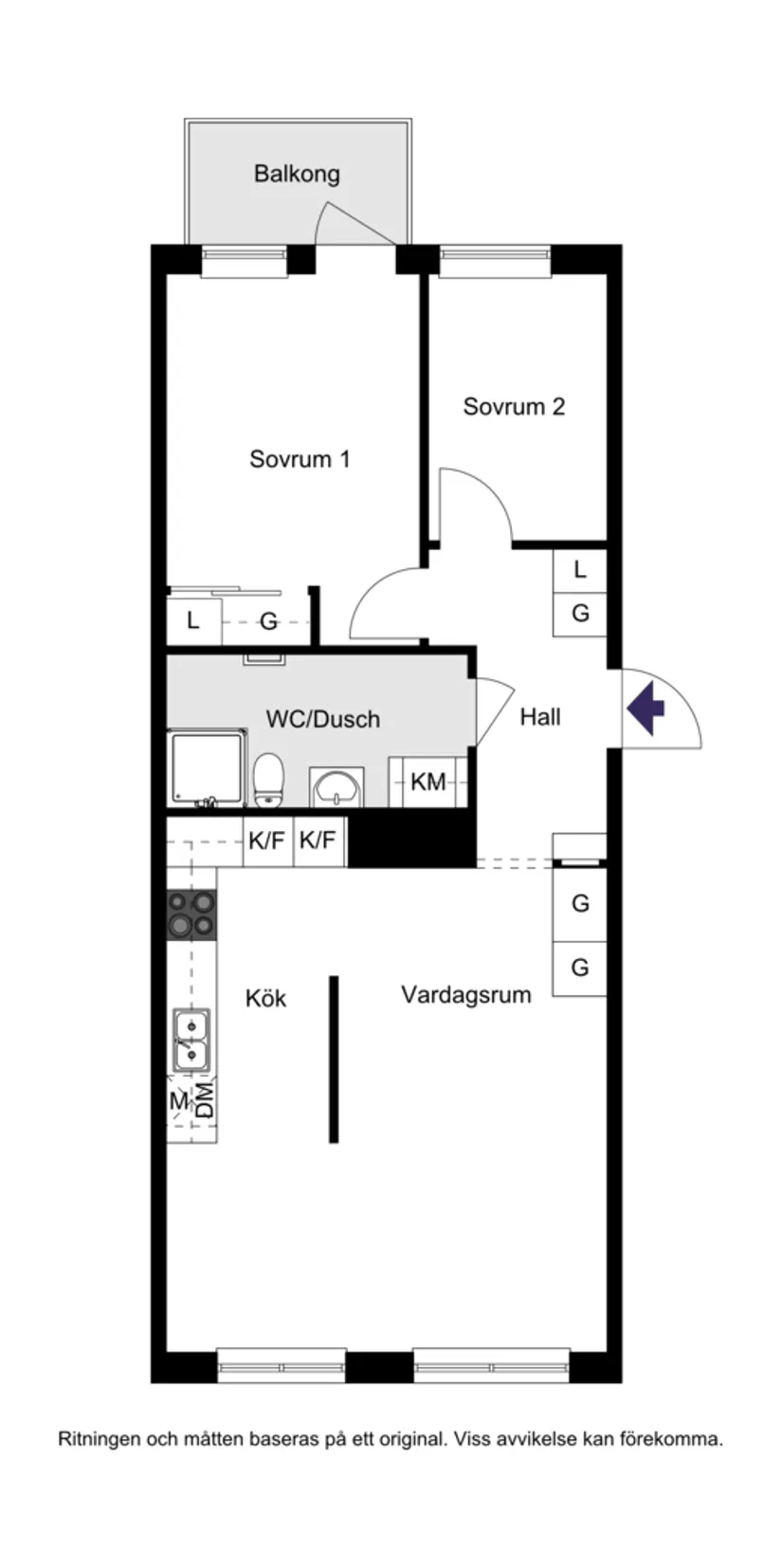 Bostadsrätt, Årstaskogs Väg 14, 6 tr, Liljeholmskajen/Årstaberg, Stockholm