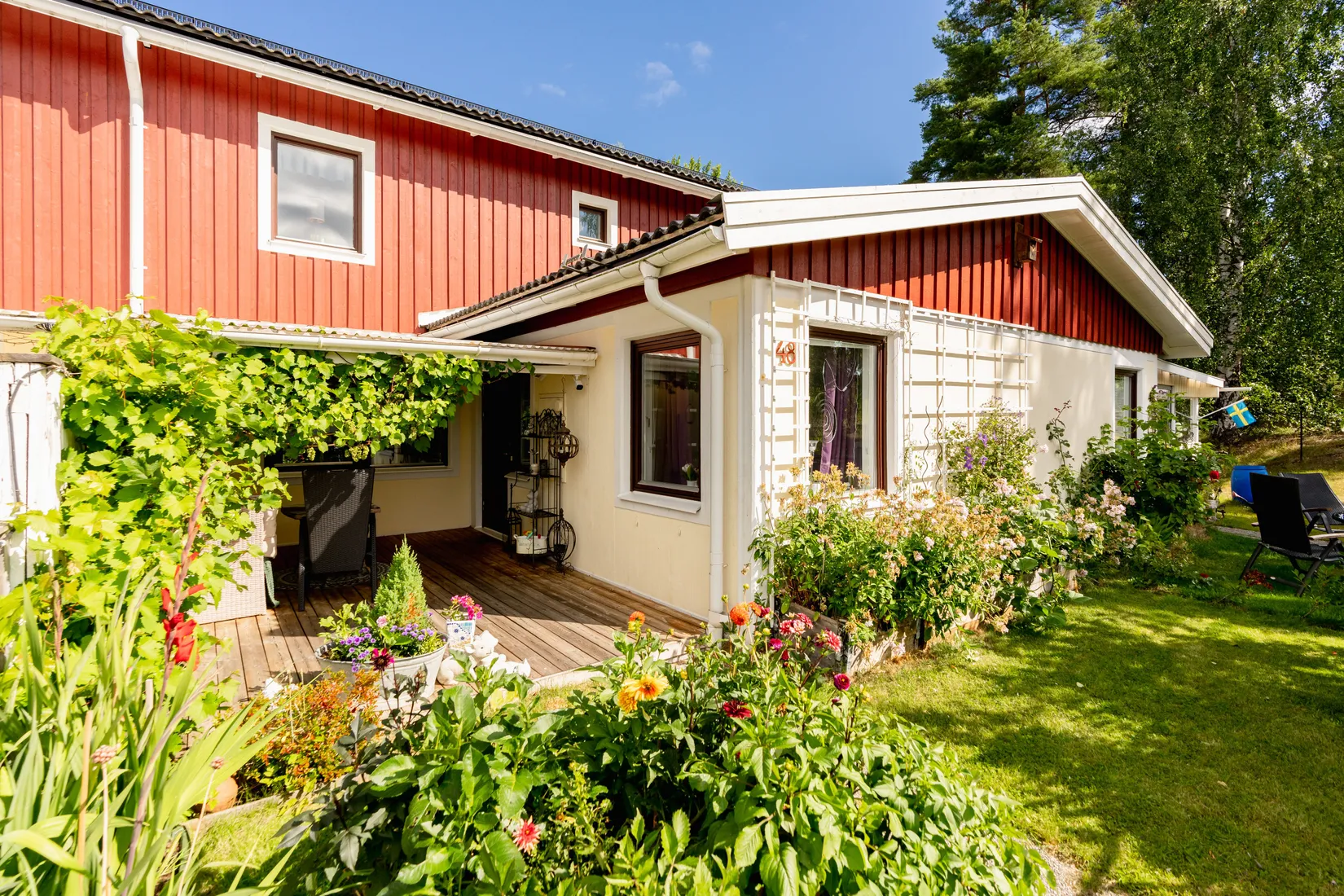 Radhus, Pukslagarvägen 48, Bomhus, Gävle