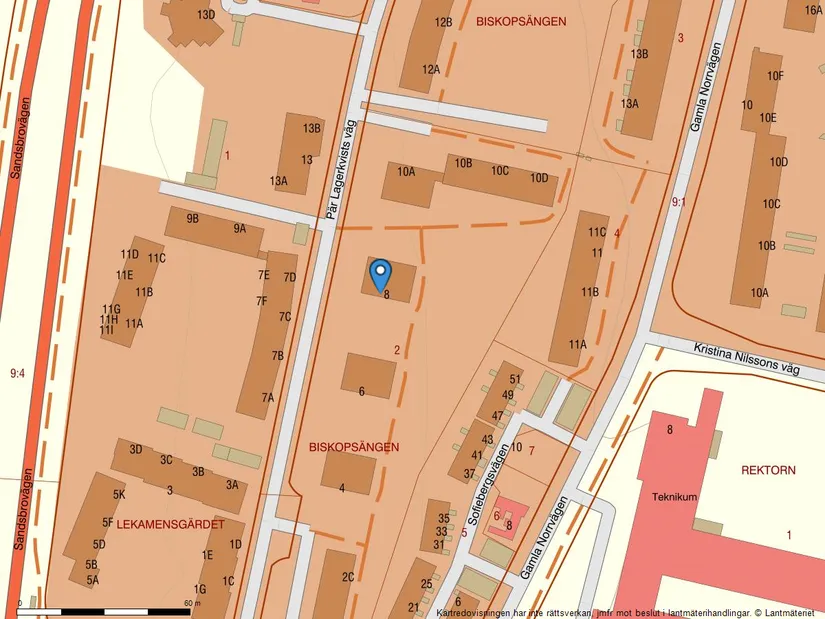 Bostadsrätt, Pär Lagerkvists väg 8, Centrum, Växjö