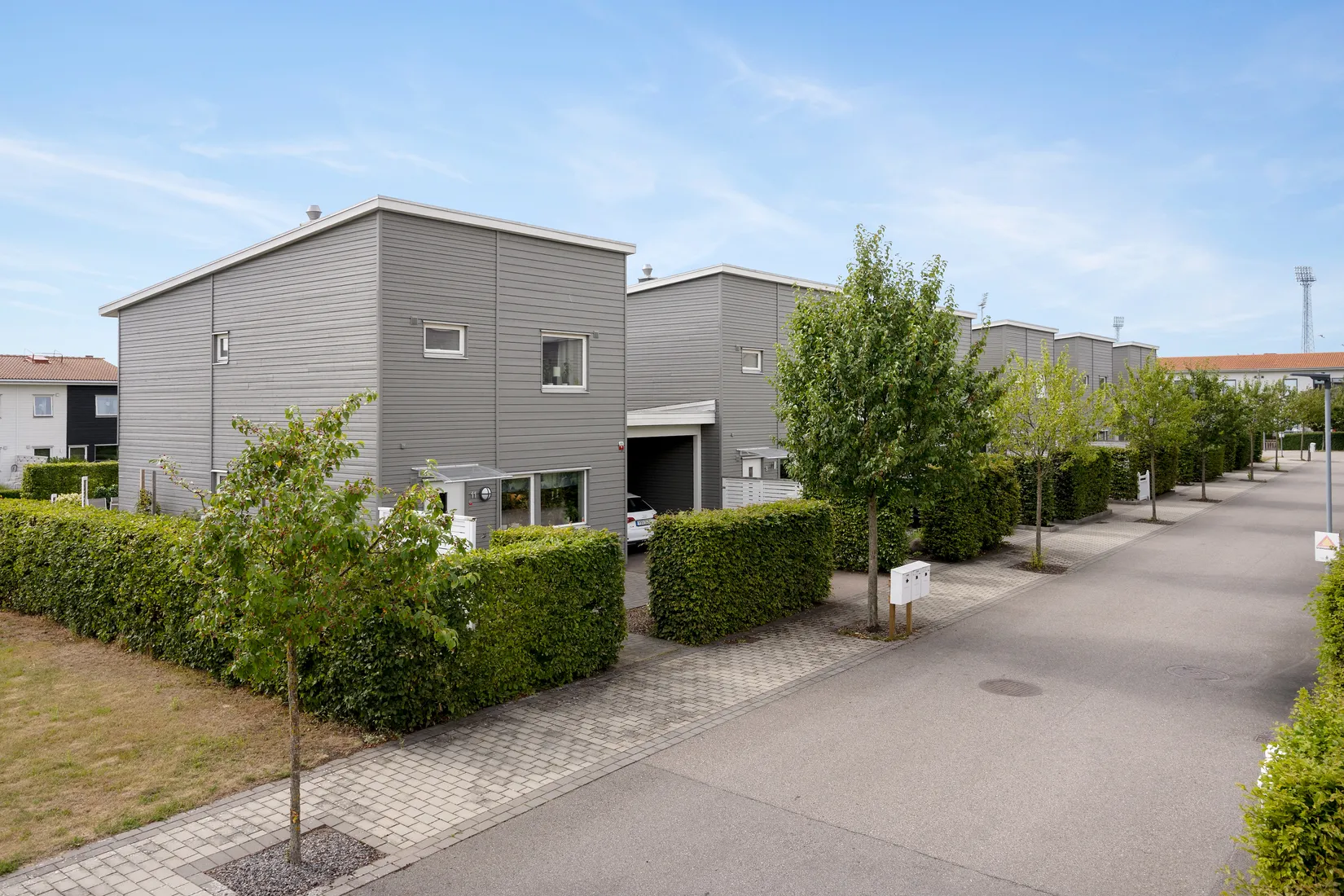 Radhus, Avenbokstigen 11, Kristineslätt, Falkenberg