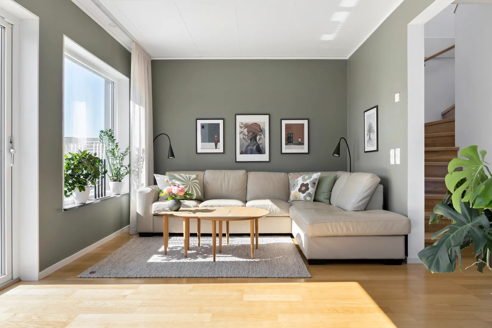 Radhus, Avenbokstigen 11, Kristineslätt, Falkenberg