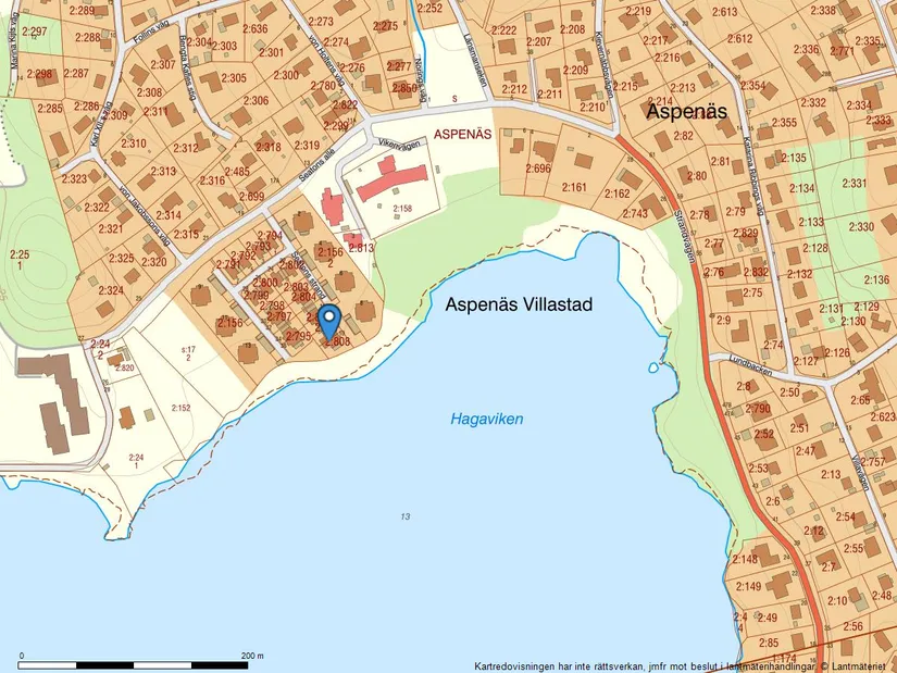 Radhus, Seatons strand 12, Lerum - Aspenäs, Lerum