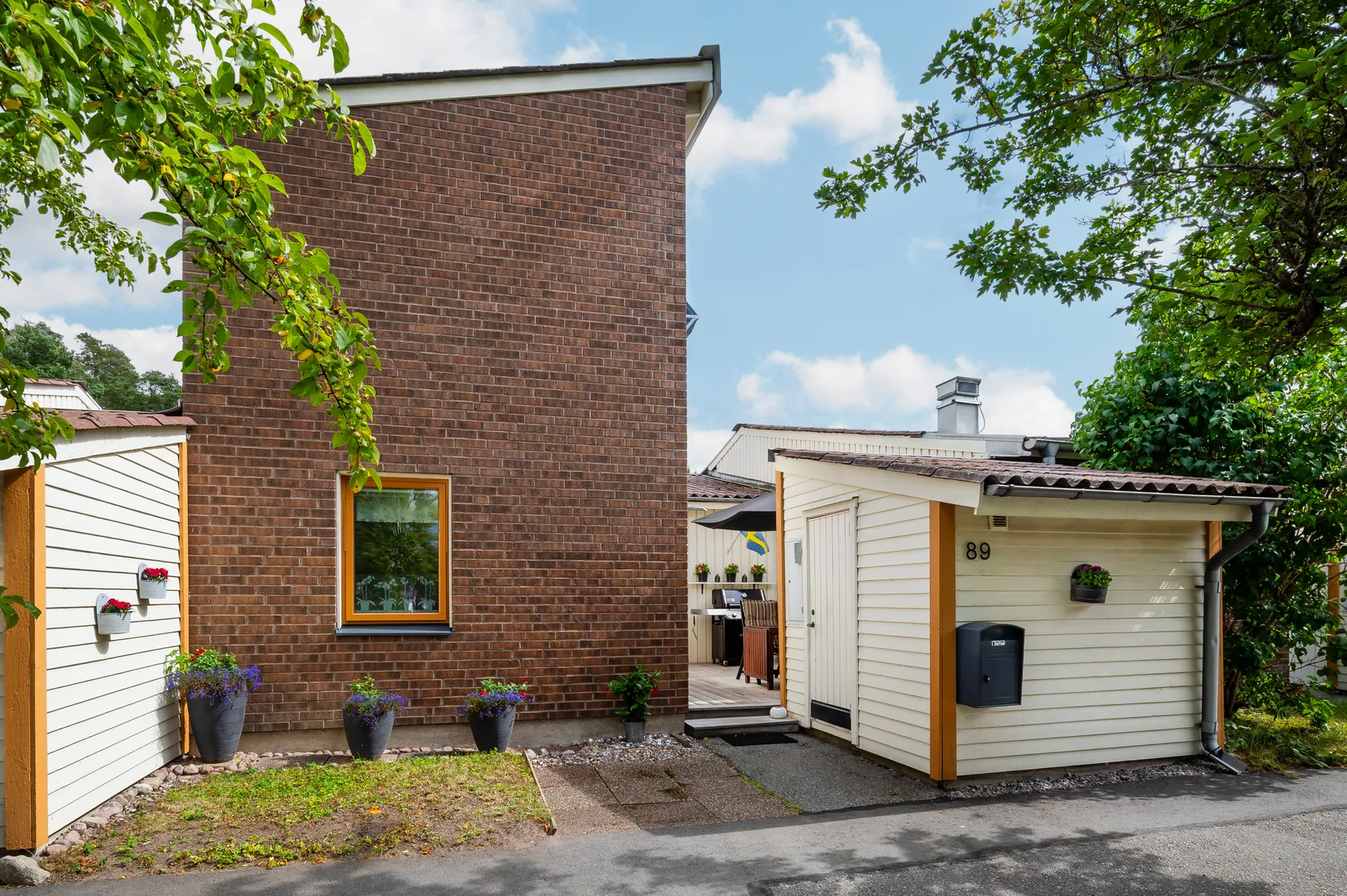Radhus, Skogstorpsvägen 89, Tegelhagen, Sollentuna