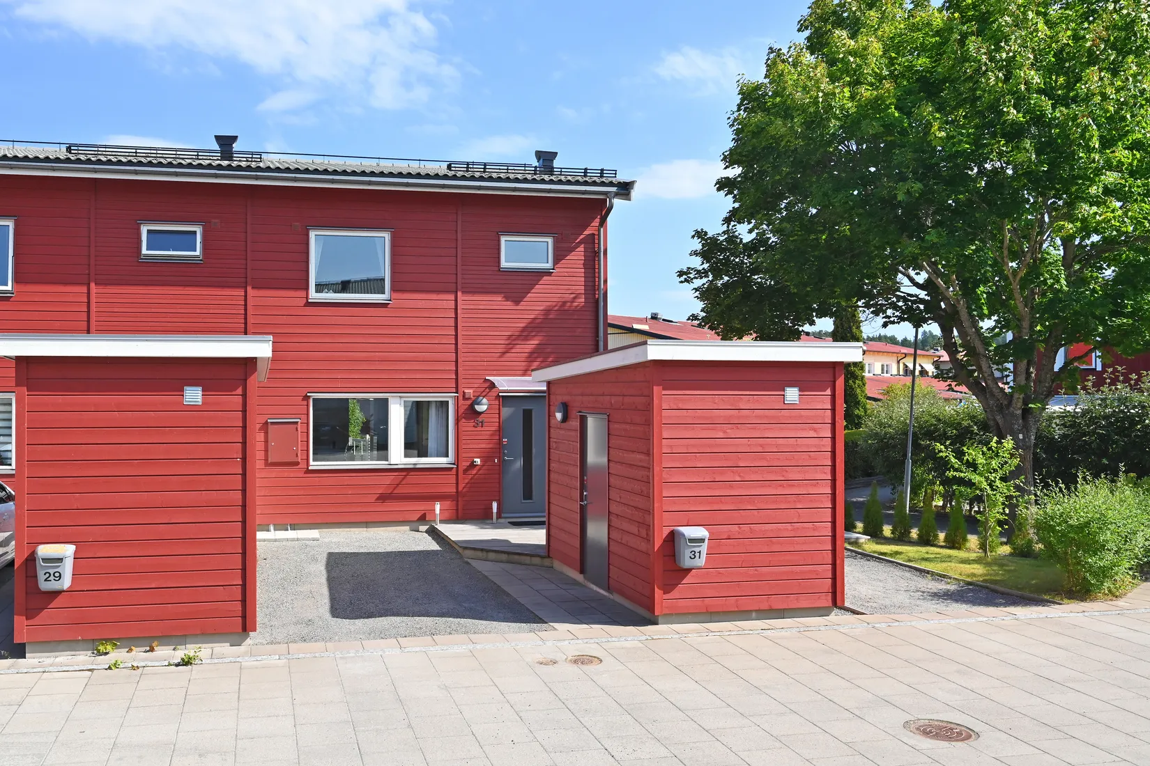 Radhus, Diakonvägen 31, Prästgårdsmarken/Prästhagen, Upplands Väsby