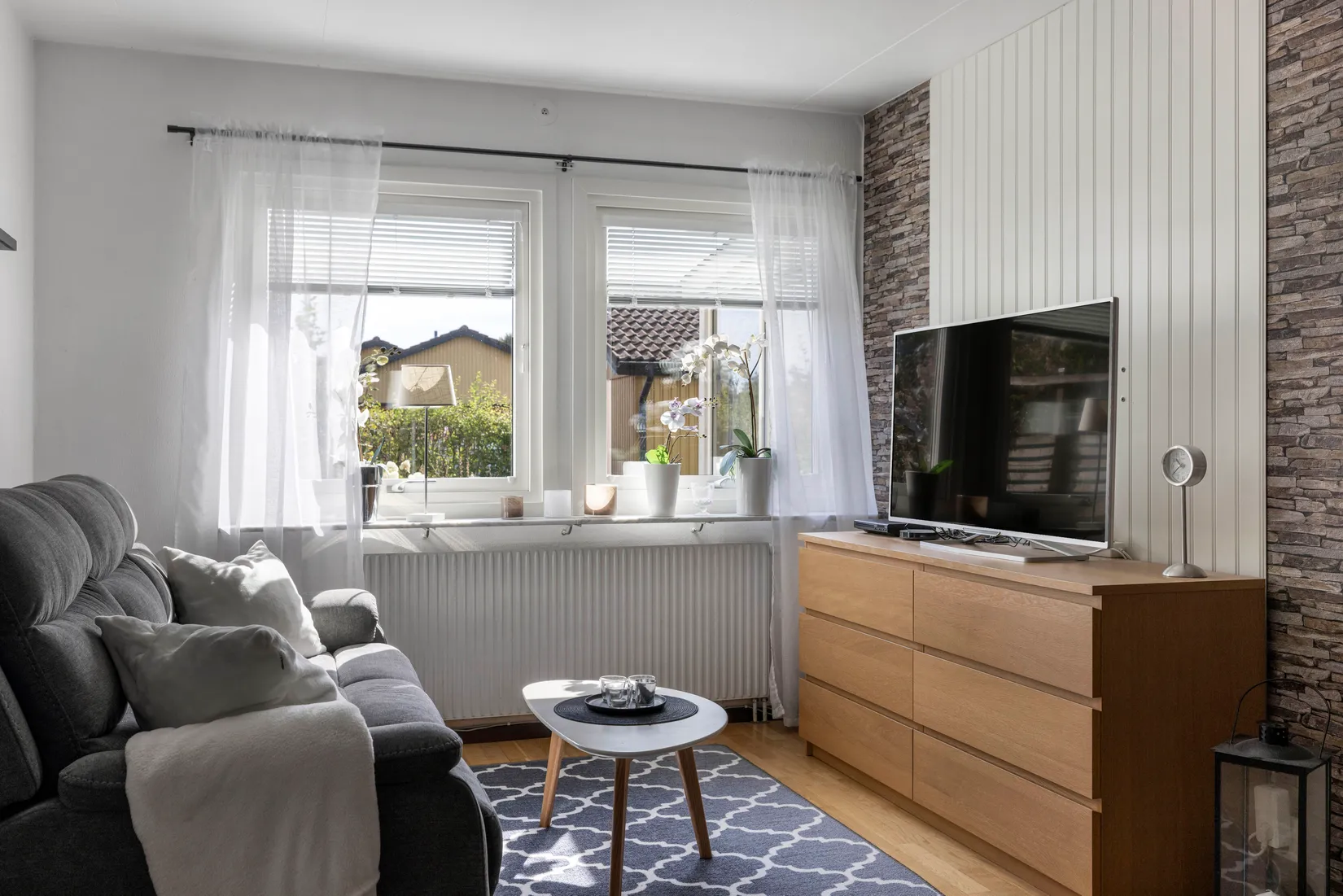 Radhus, Gullkragevägen 45, Blomsterkvarteren, Laholm