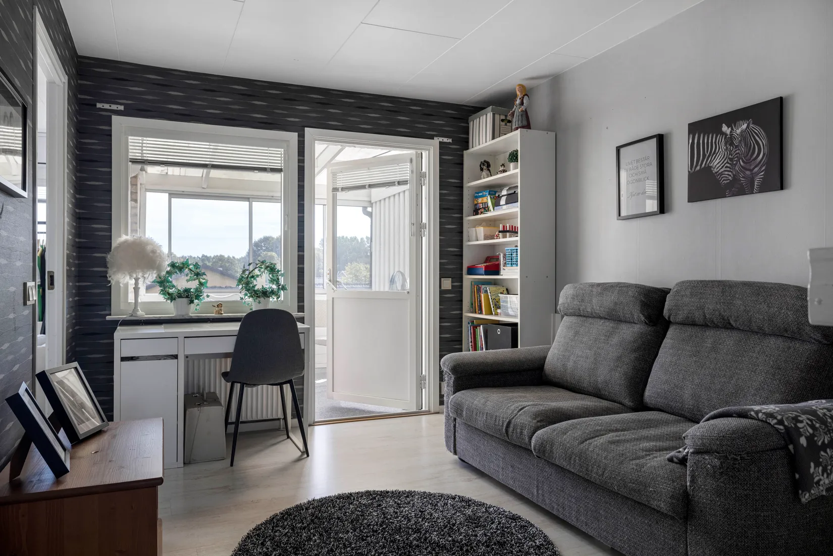 Radhus, Gullkragevägen 45, Blomsterkvarteren, Laholm