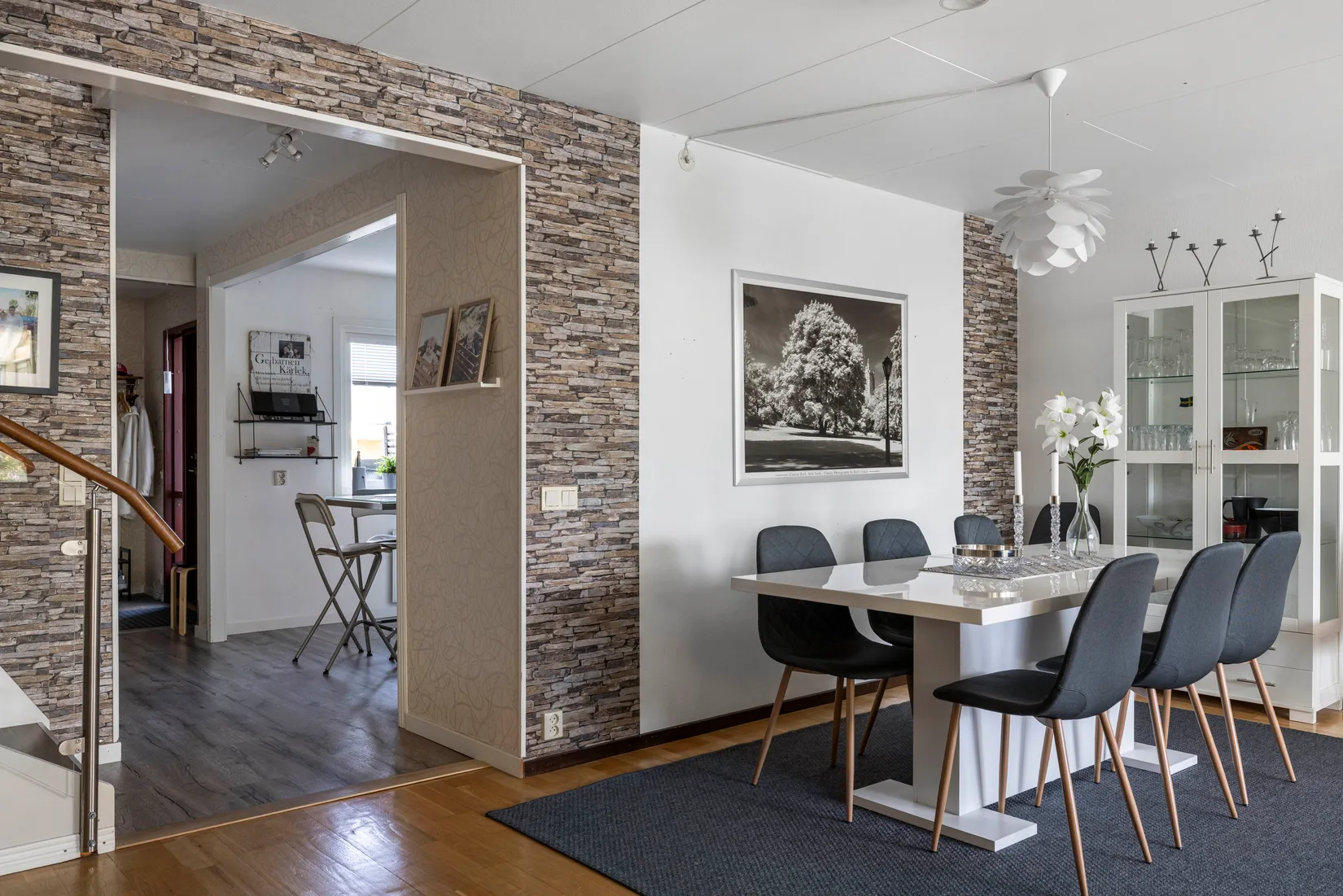 Radhus, Gullkragevägen 45, Blomsterkvarteren, Laholm