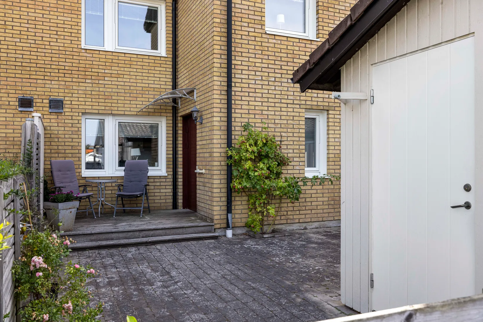 Radhus, Gullkragevägen 45, Blomsterkvarteren, Laholm