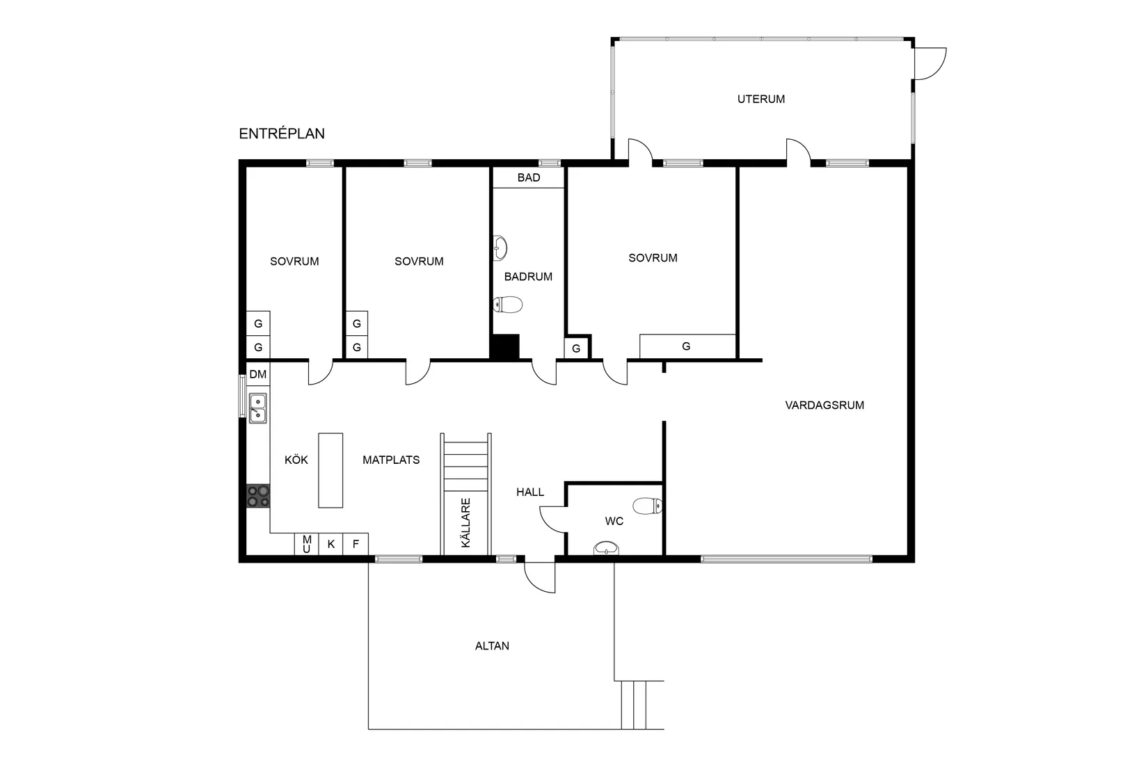 Villa, Ryk 107, Ström, Lilla Edet