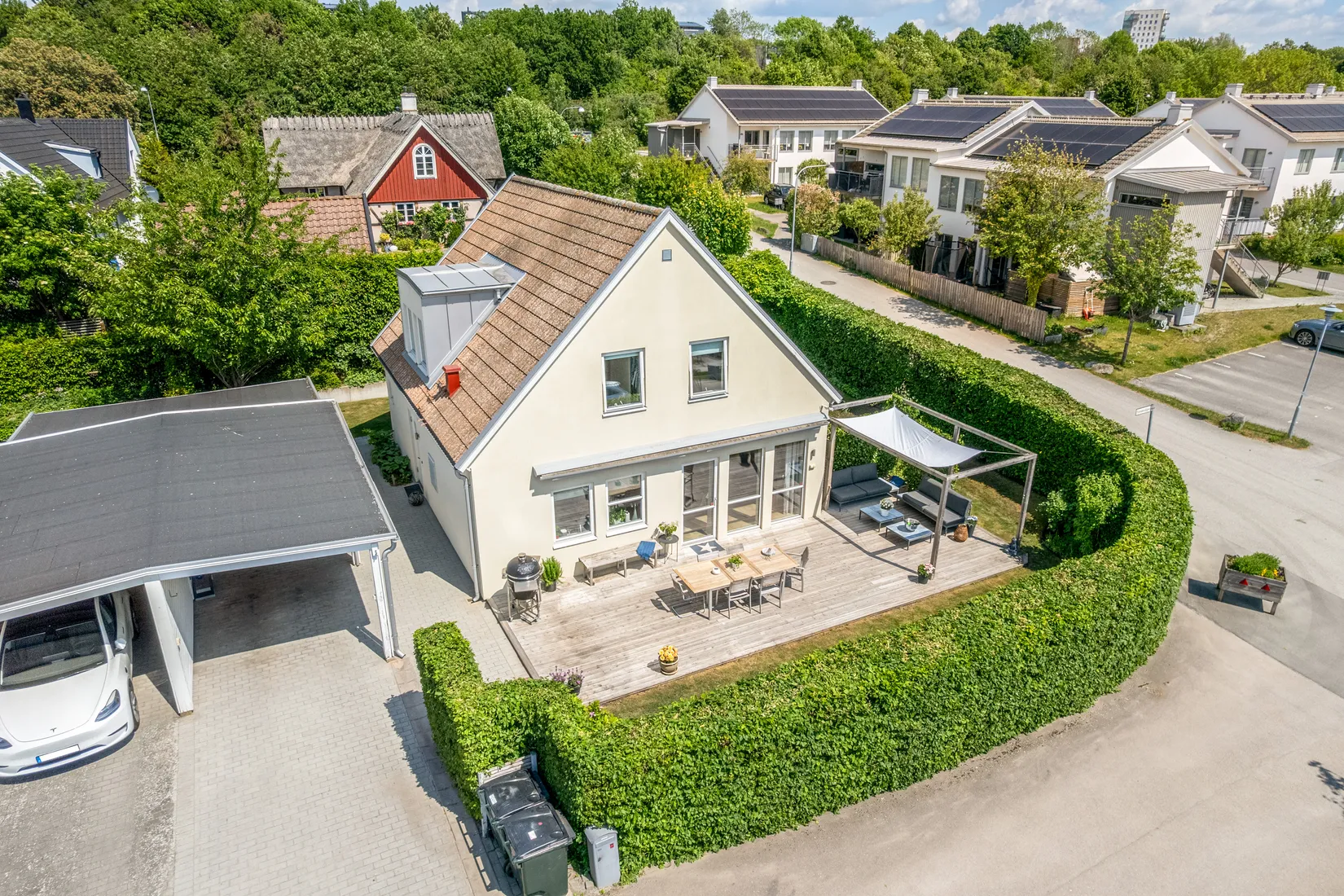 Villa, Tiondevägen 2, Råbylund, Lund