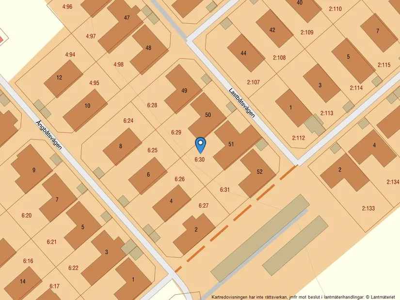 Radhus, Lastbåtsvägen 51, Alnö, Sundsvall