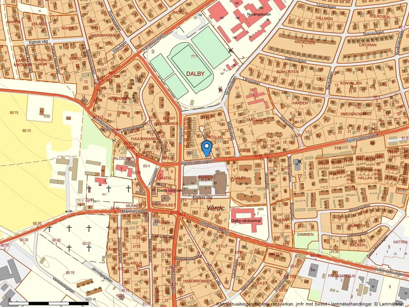 Villa, Hällestadsvägen 13, Dalby - Centrum, Lund