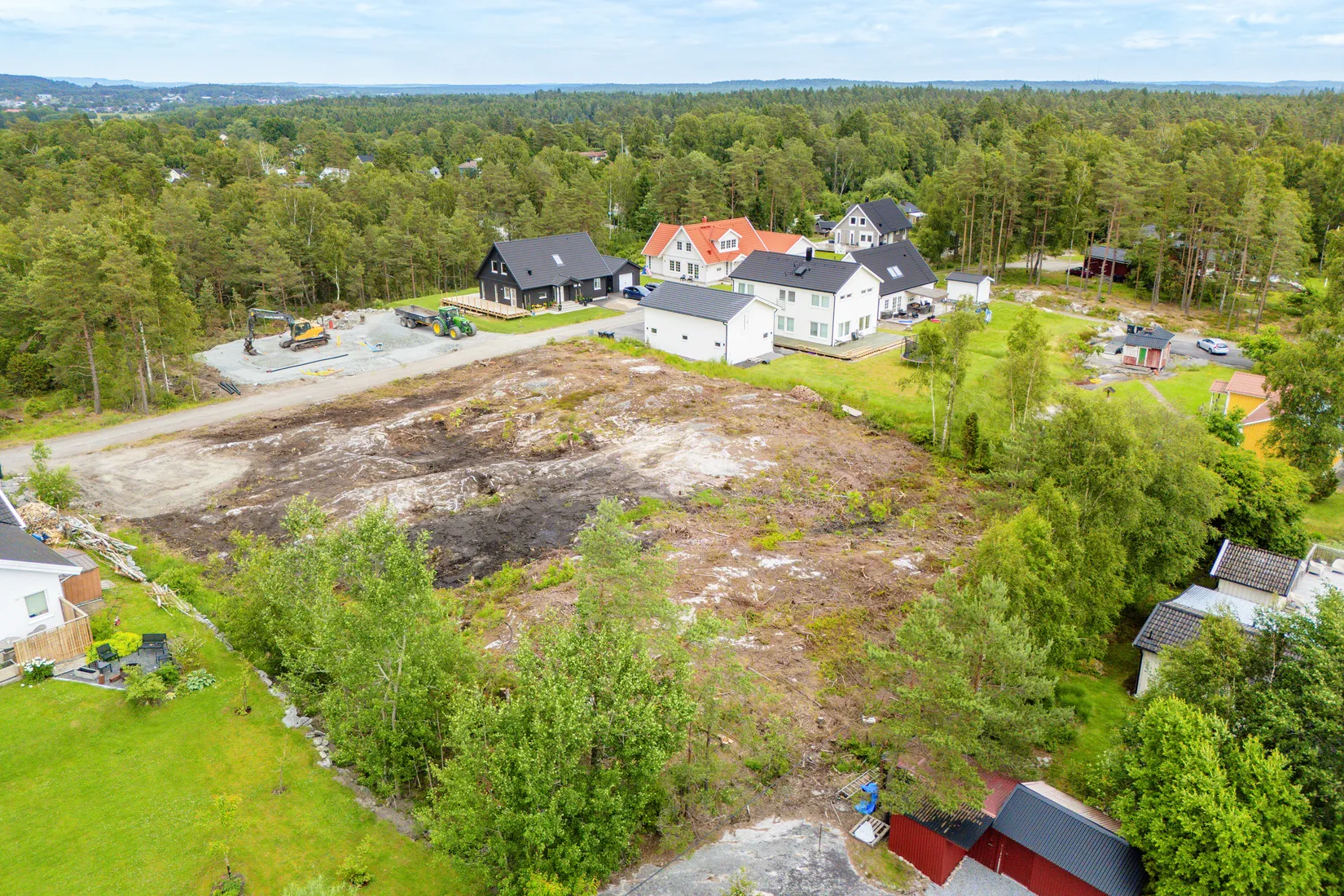 Tomt, Benelyckevägen 56A, Gråbo-Stannum, Lerum