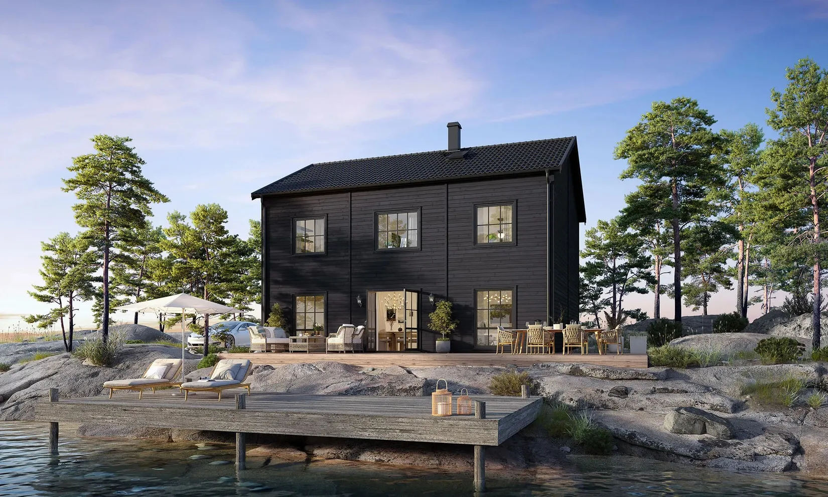 Tomt, Benelyckevägen 56A, Gråbo-Stannum, Lerum