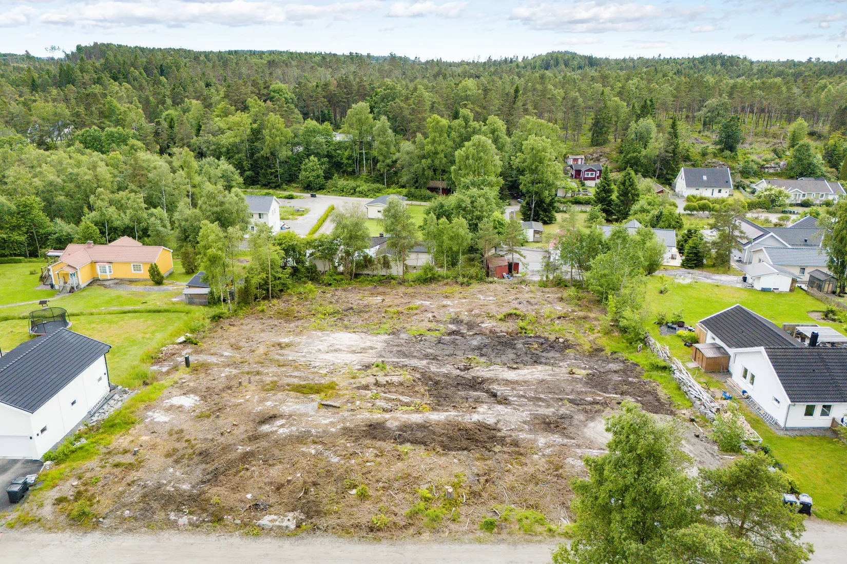 Tomt, Benelyckevägen 56B, Gråbo-Stannum, Lerum