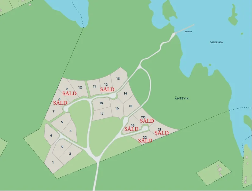 Tomt, Ämtevik - Tomt 18, Norra Finnö -Ämtevik, Söderköping
