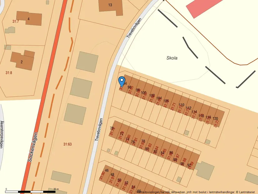 Villa, Trevebovägen 94, Åkerstorp, Österåker
