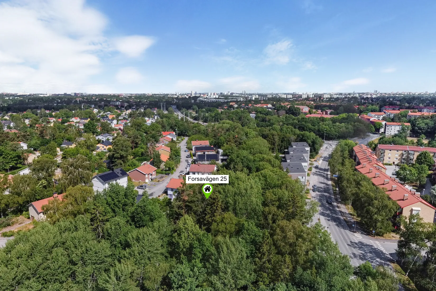 Villa, Forsavägen 25, Örby, Stockholm