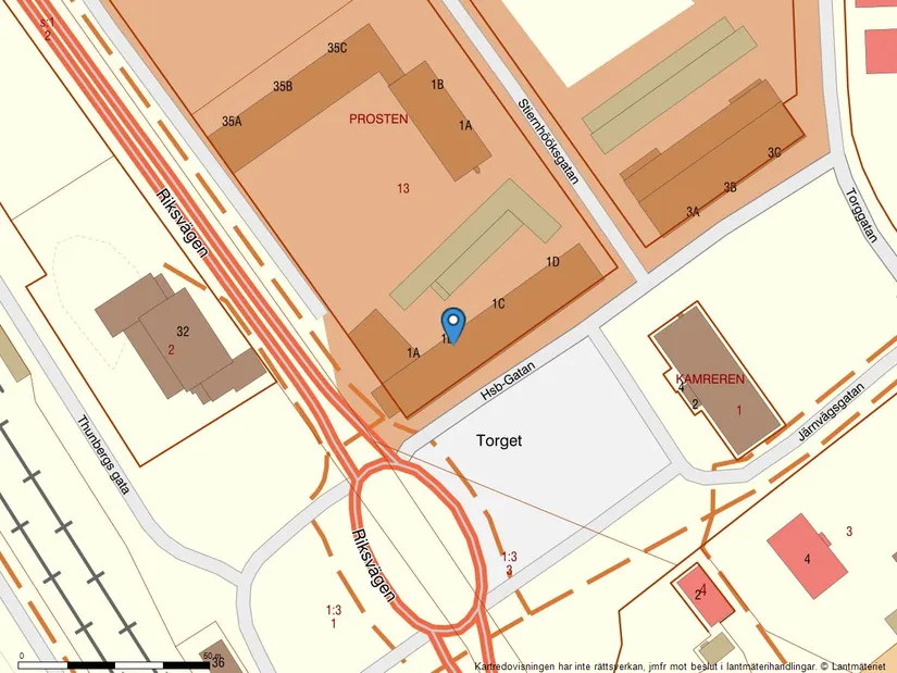 Bostadsrätt, HSB gatan 1 B ( 2 tr våning 3 ), Centrum, Rättvik