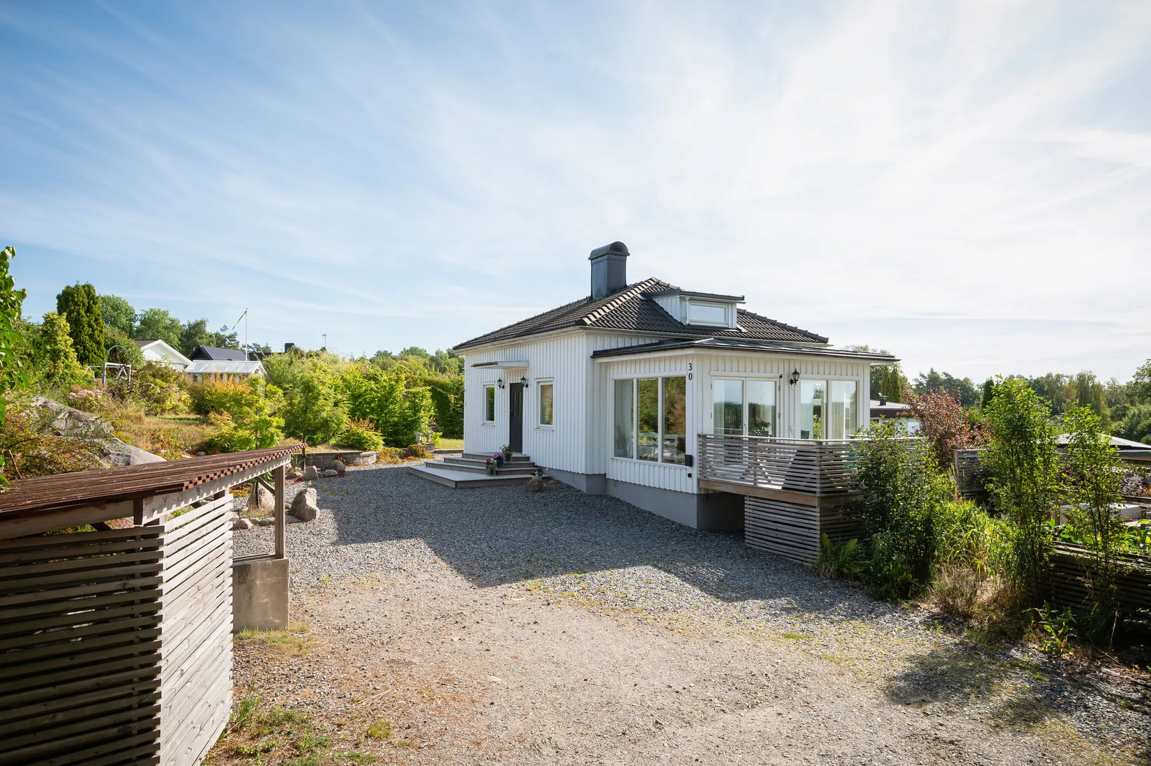 Villa, Mariebergsvägen 30, Kammarberg, Mark