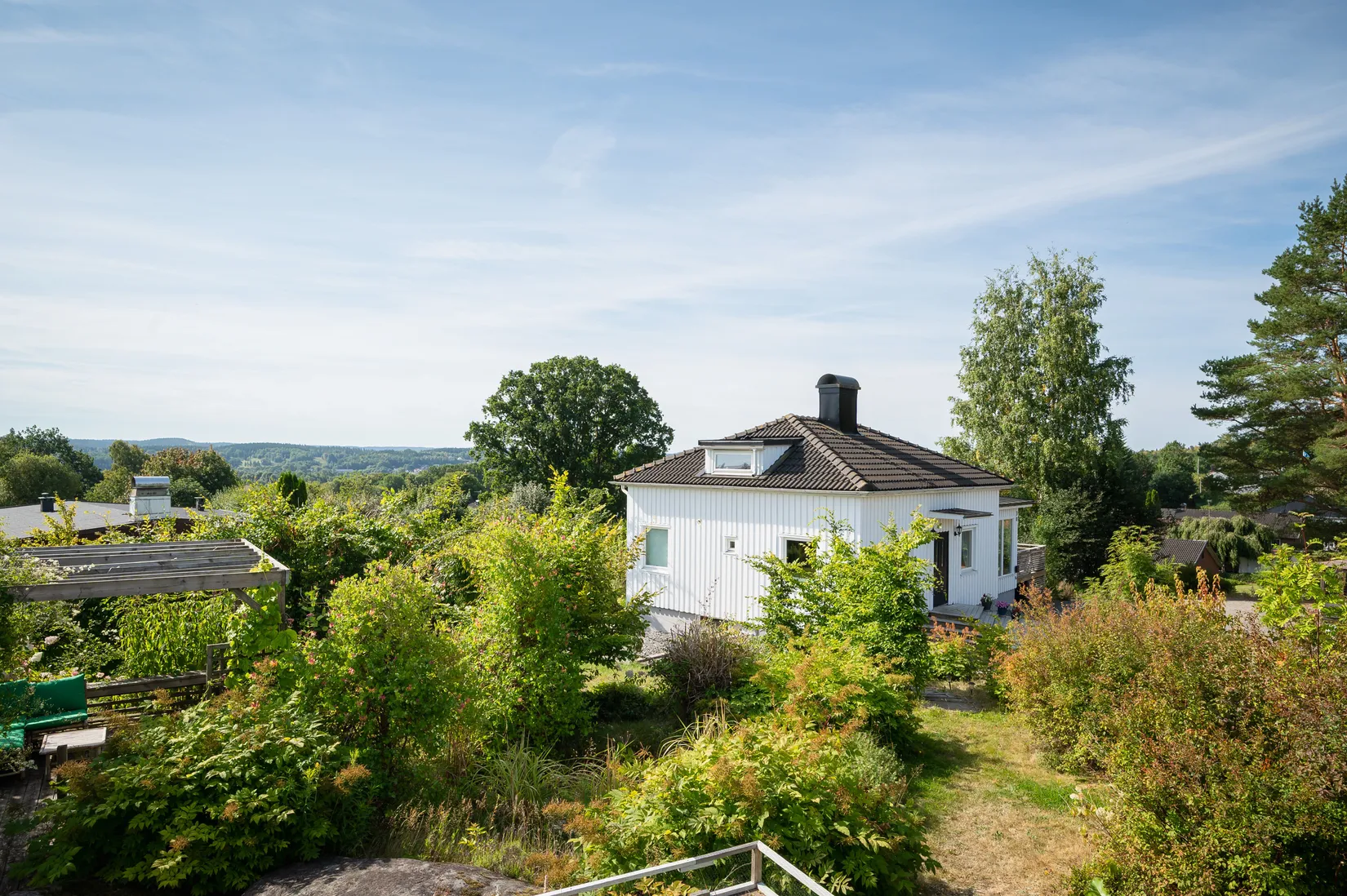 Villa, Mariebergsvägen 30, Kammarberg, Mark