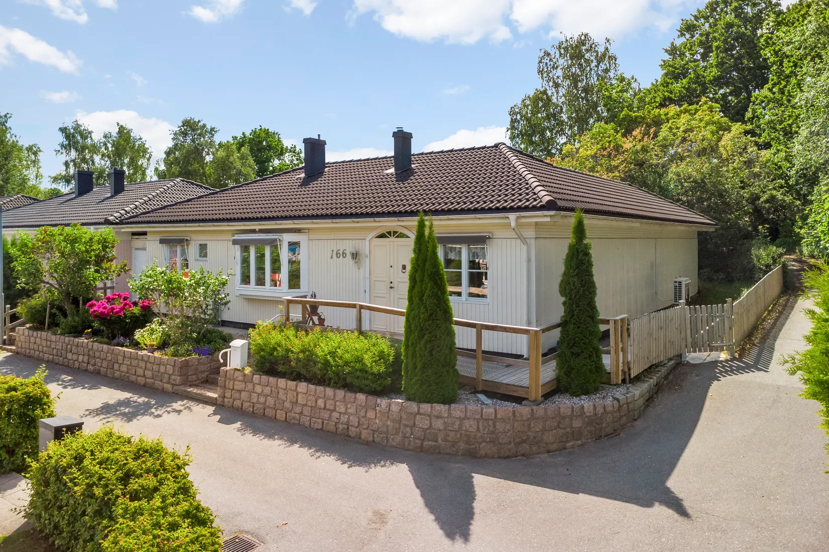 Radhus, Svärdsliljevägen 166, Hässelby Norra Villastad, Stockholm