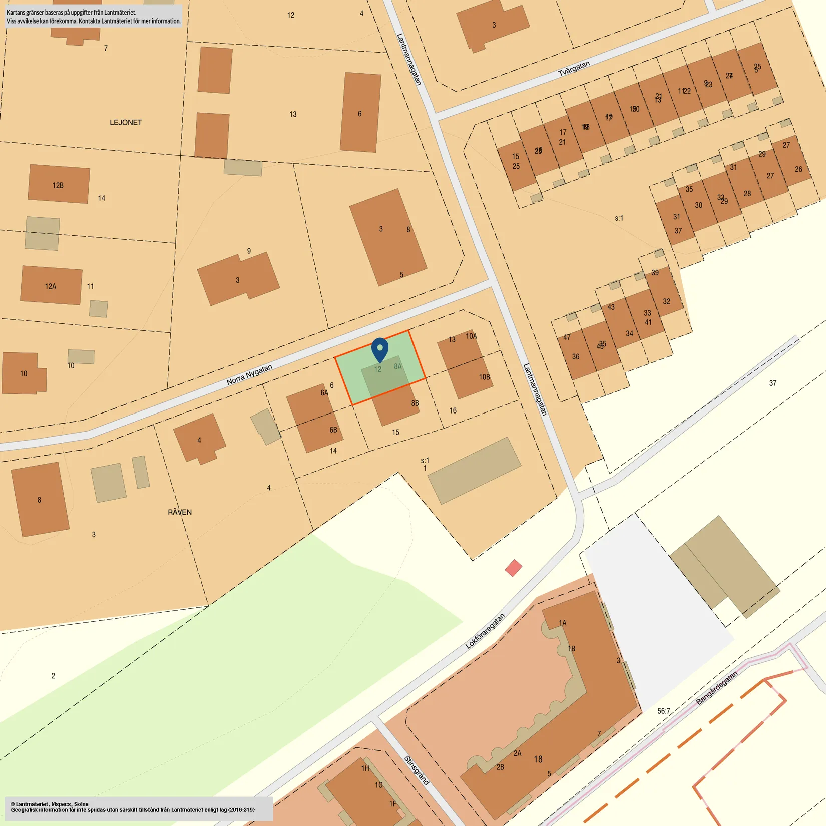 Villa, Norra Nygatan 8A, Centralt, Höör