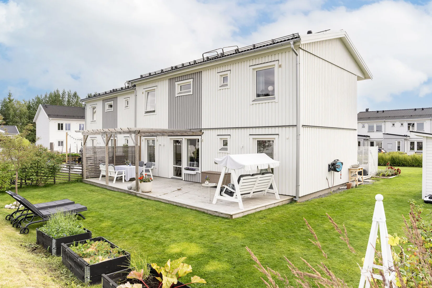 Radhus, Pilfinkvägen 4, Brittsbo, Östersund