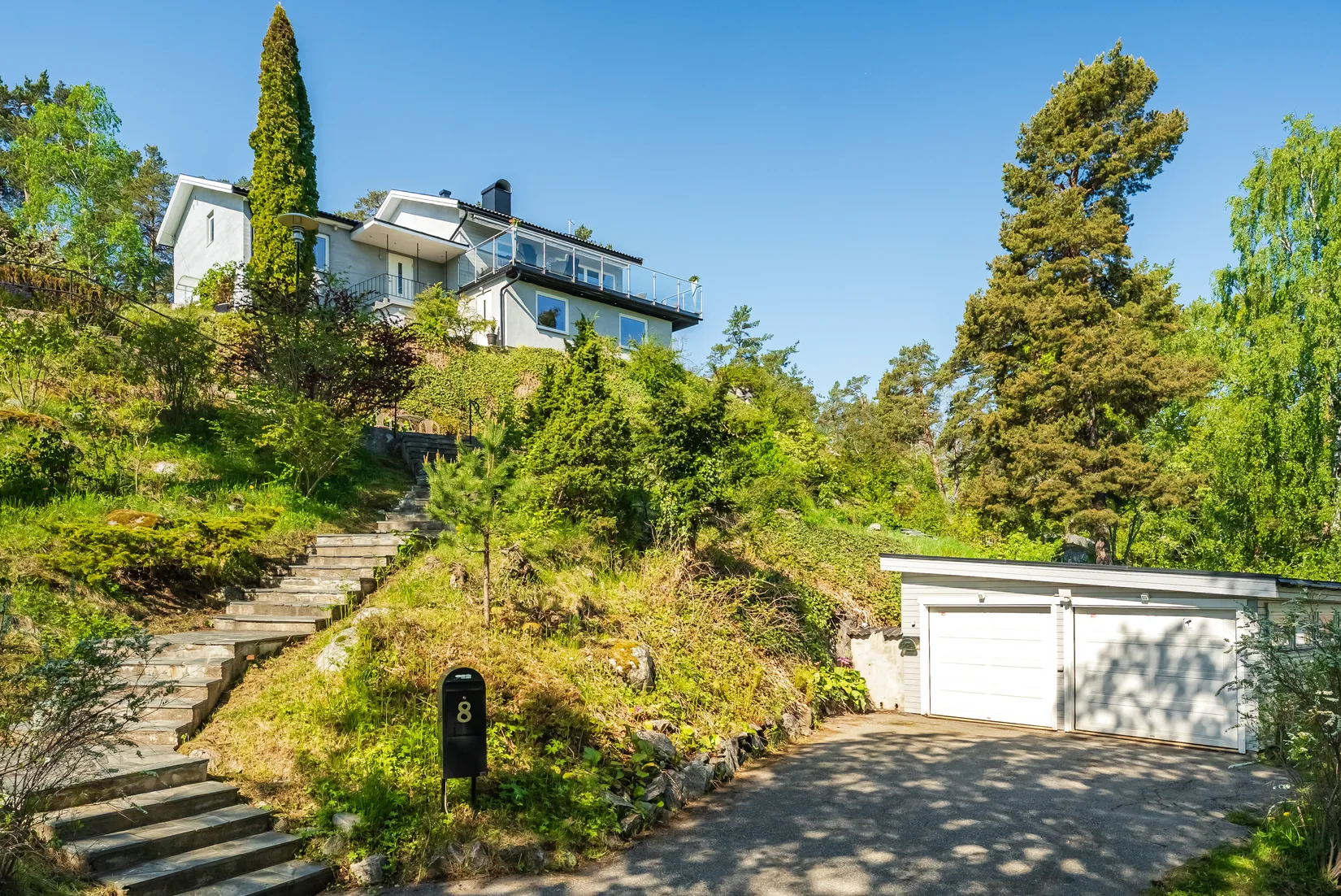 Villa, Trumpetarevägen 8, Tattby, Nacka