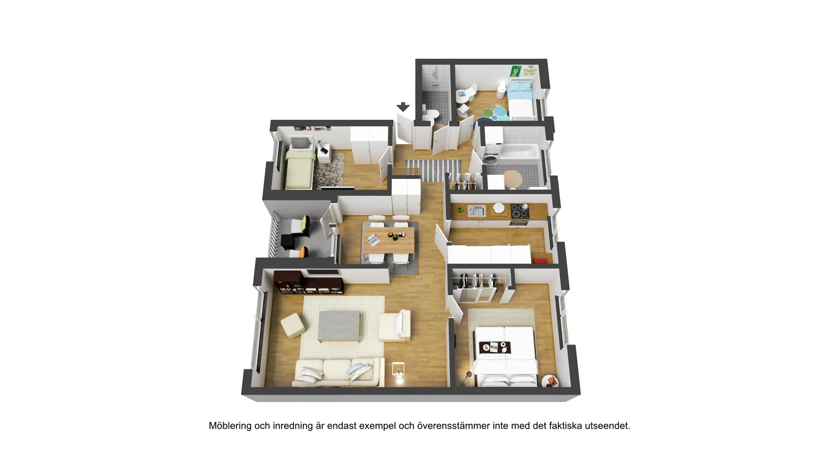 Bostadsrätt, Kemigränd 22, Ålidhem, Umeå