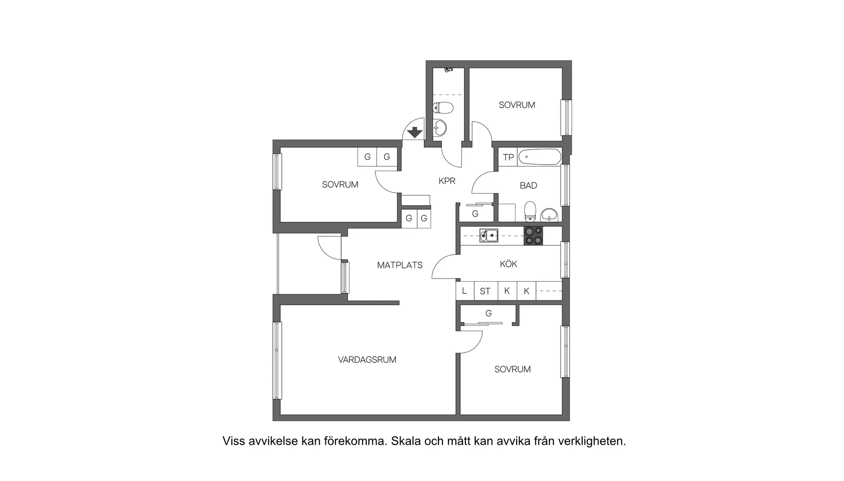 Bostadsrätt, Kemigränd 22, Ålidhem, Umeå