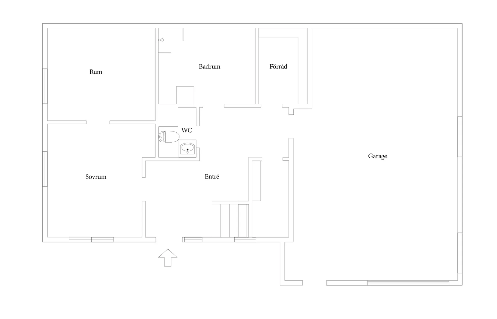 Villa, Rullstensvägen 13, Sandared, Borås