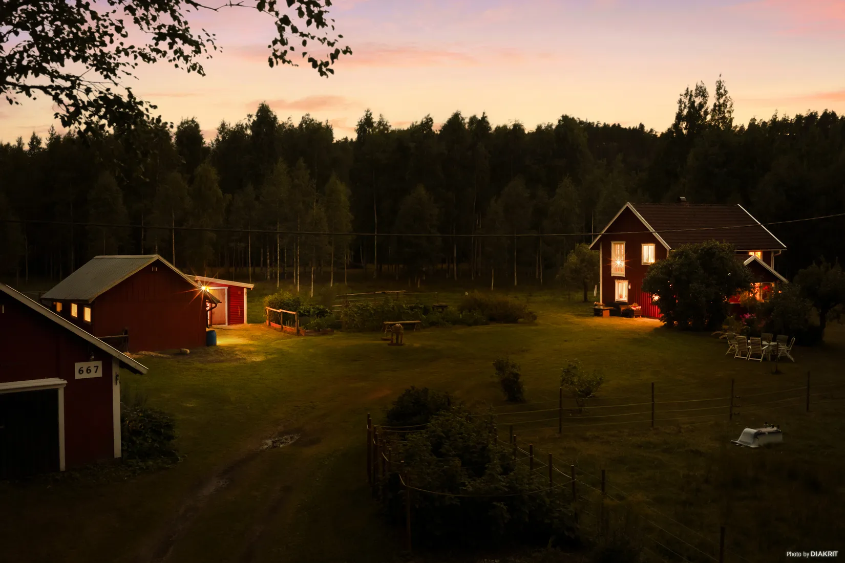 Gård/Skog, Hammarby 667, Närkes kil, Örebro