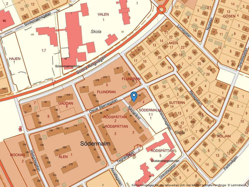 Bostadsrätt, Oscar Stjernegatan 5B, Södermalm, Kristinehamn
