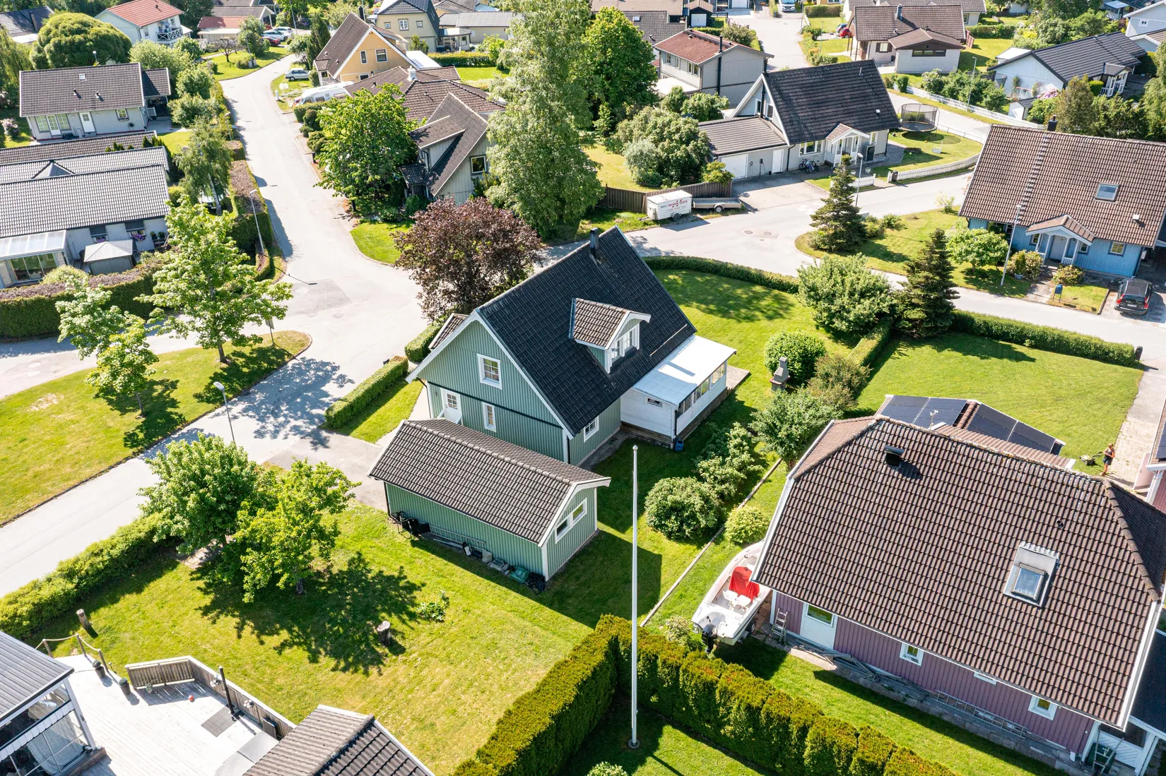 Villa, Liljanstorpsvägen 21, Norra Gryta, Västerås