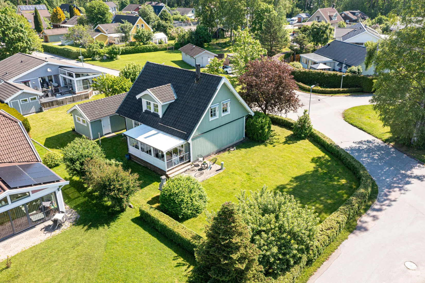 Villa, Liljanstorpsvägen 21, Norra Gryta, Västerås