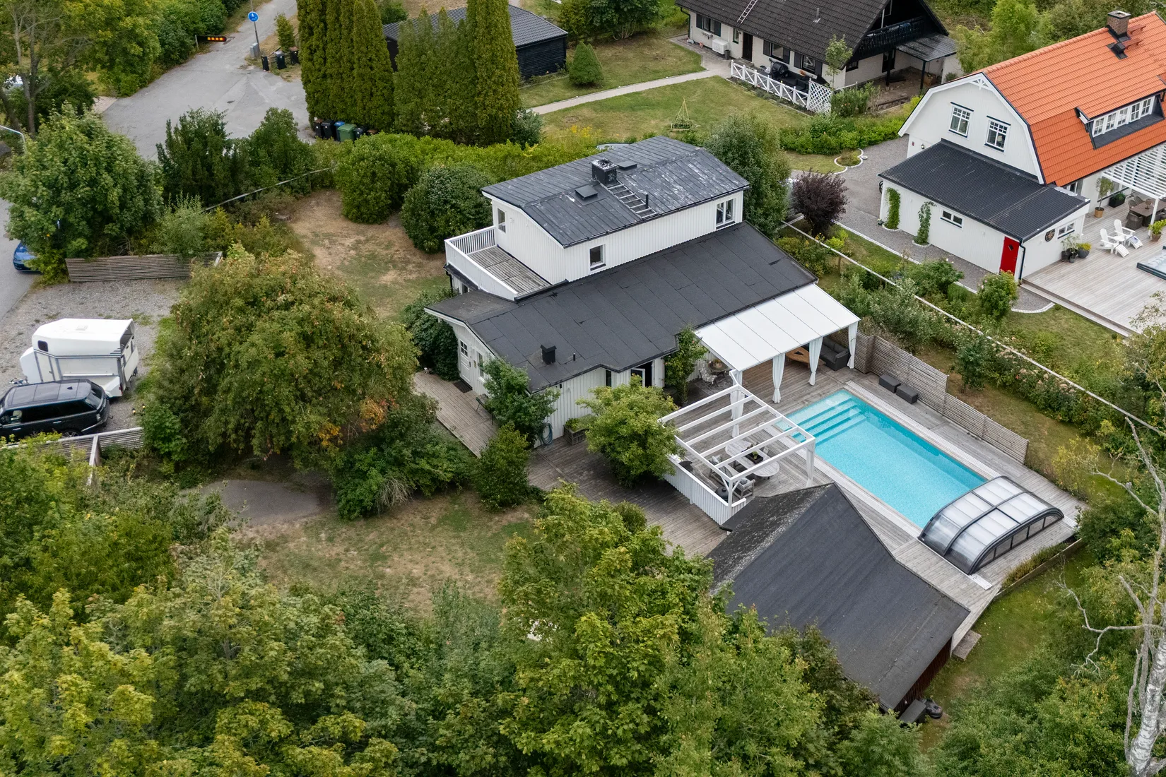 Villa, Valevägen 4, Täby Kyrkby, Täby