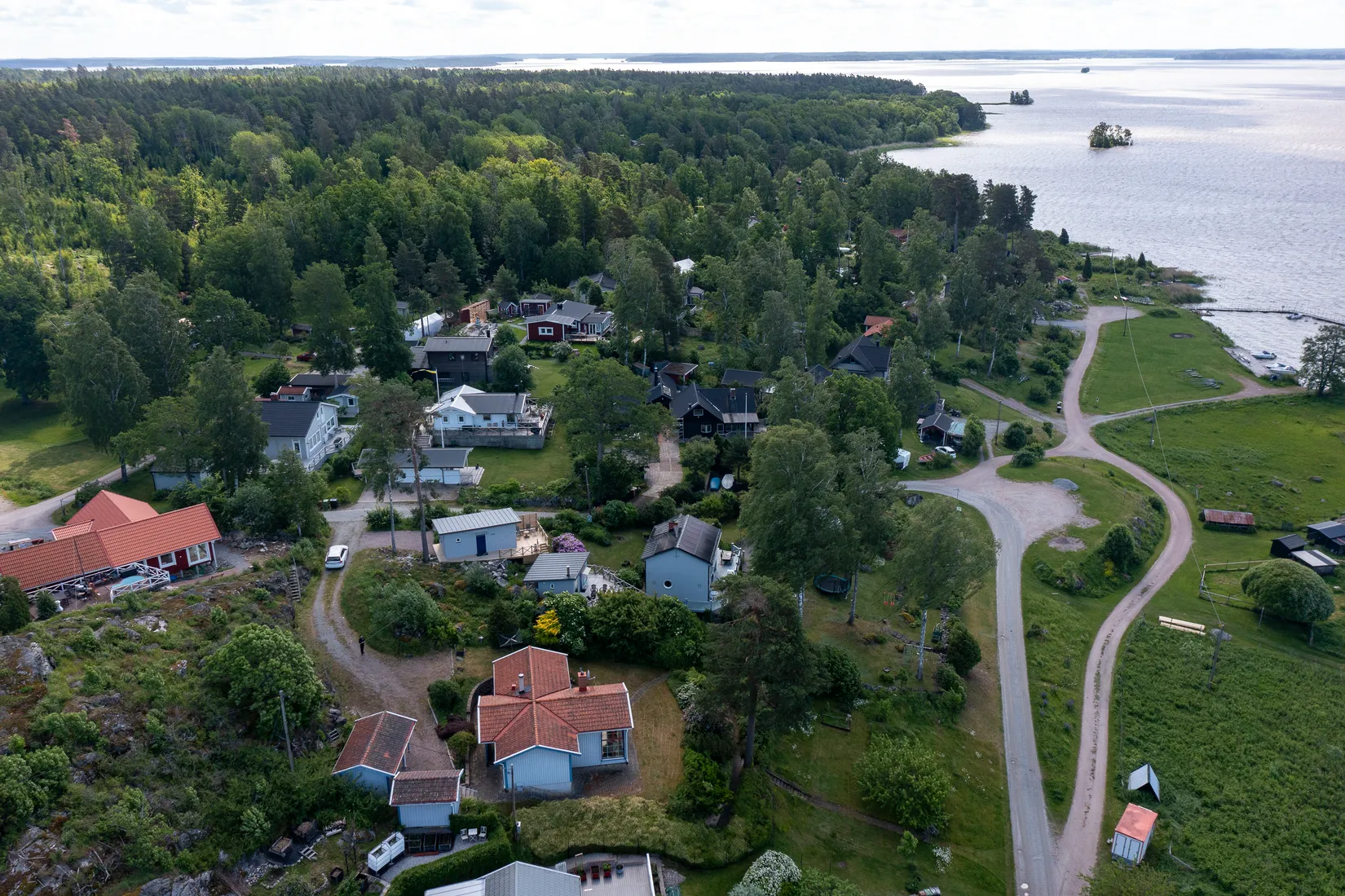 Villa, Lybecks strandväg 17, Harkie, Västerås