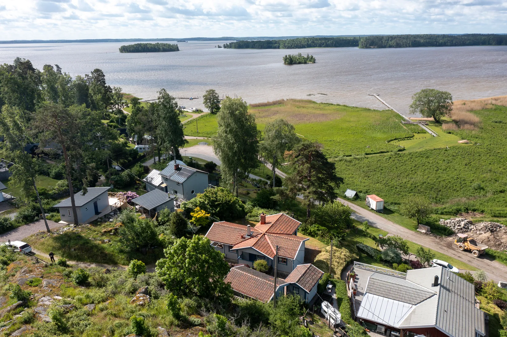 Villa, Lybecks strandväg 17, Harkie, Västerås