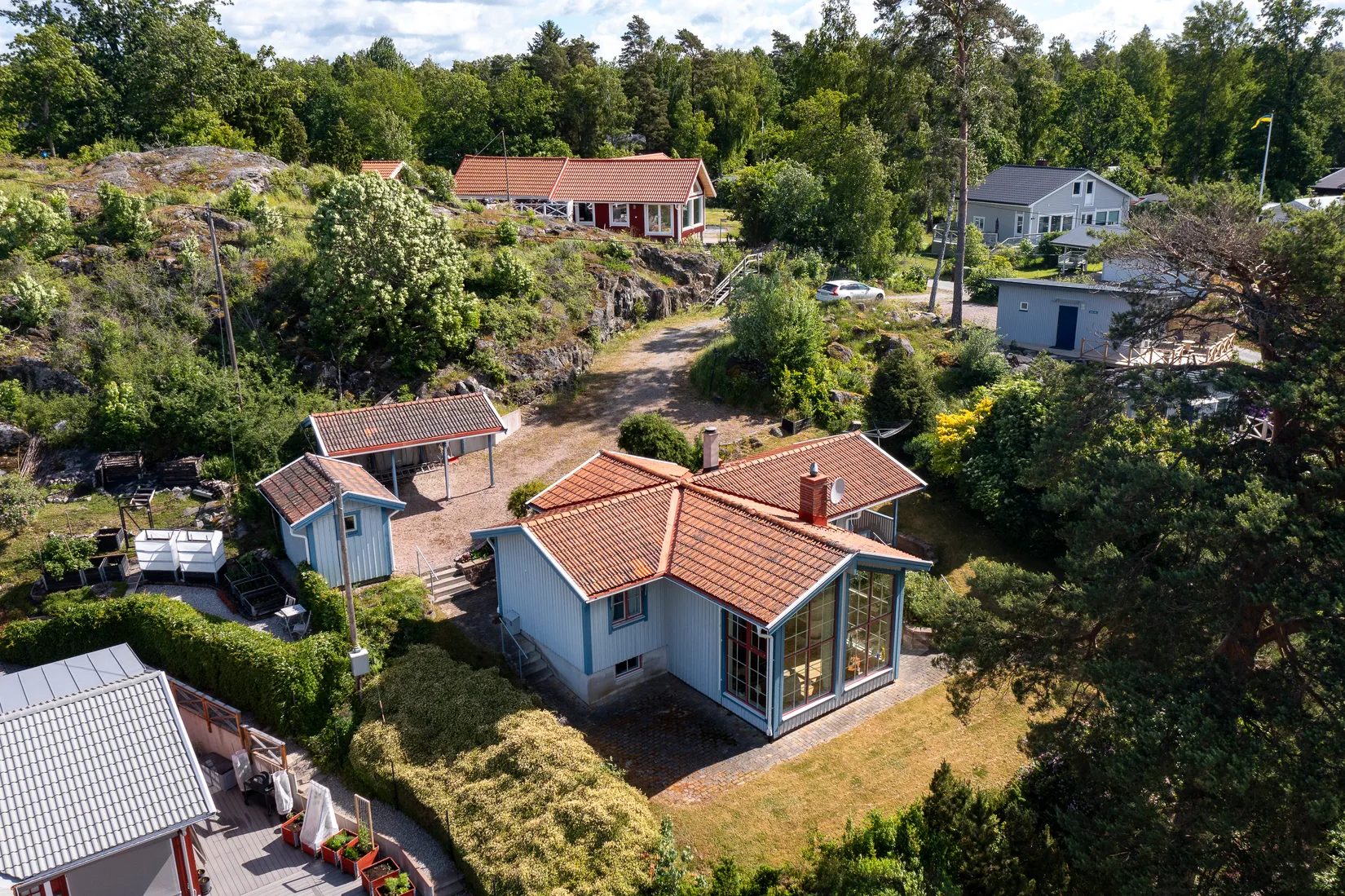 Villa, Lybecks strandväg 17, Harkie, Västerås