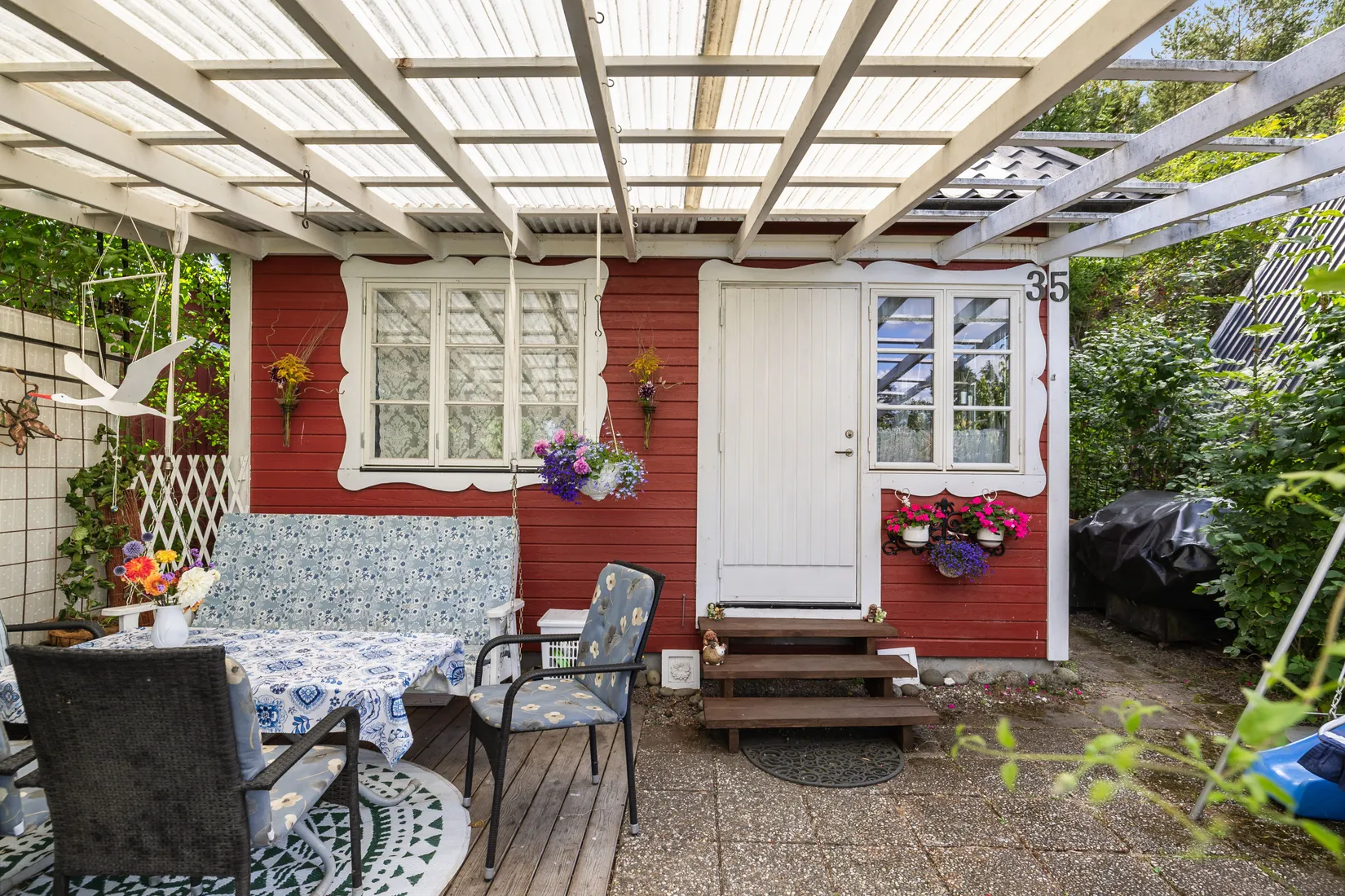 Fritidshus, Koloniföreningen Linnea, stuga 35, Eskilstuna