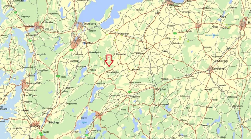 Gård/Skog, Gennevedsvägen 49, Alingsås