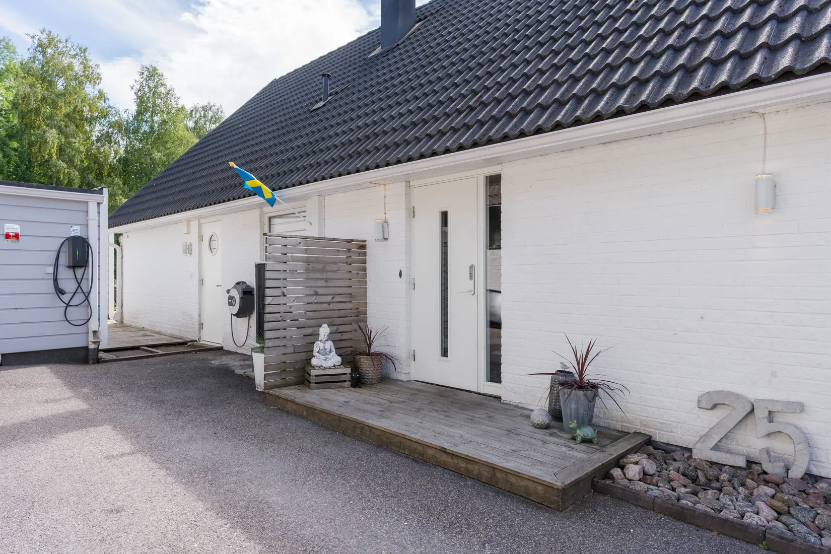 Radhus, Finnvävsgatan 25, Brämhult, Borås
