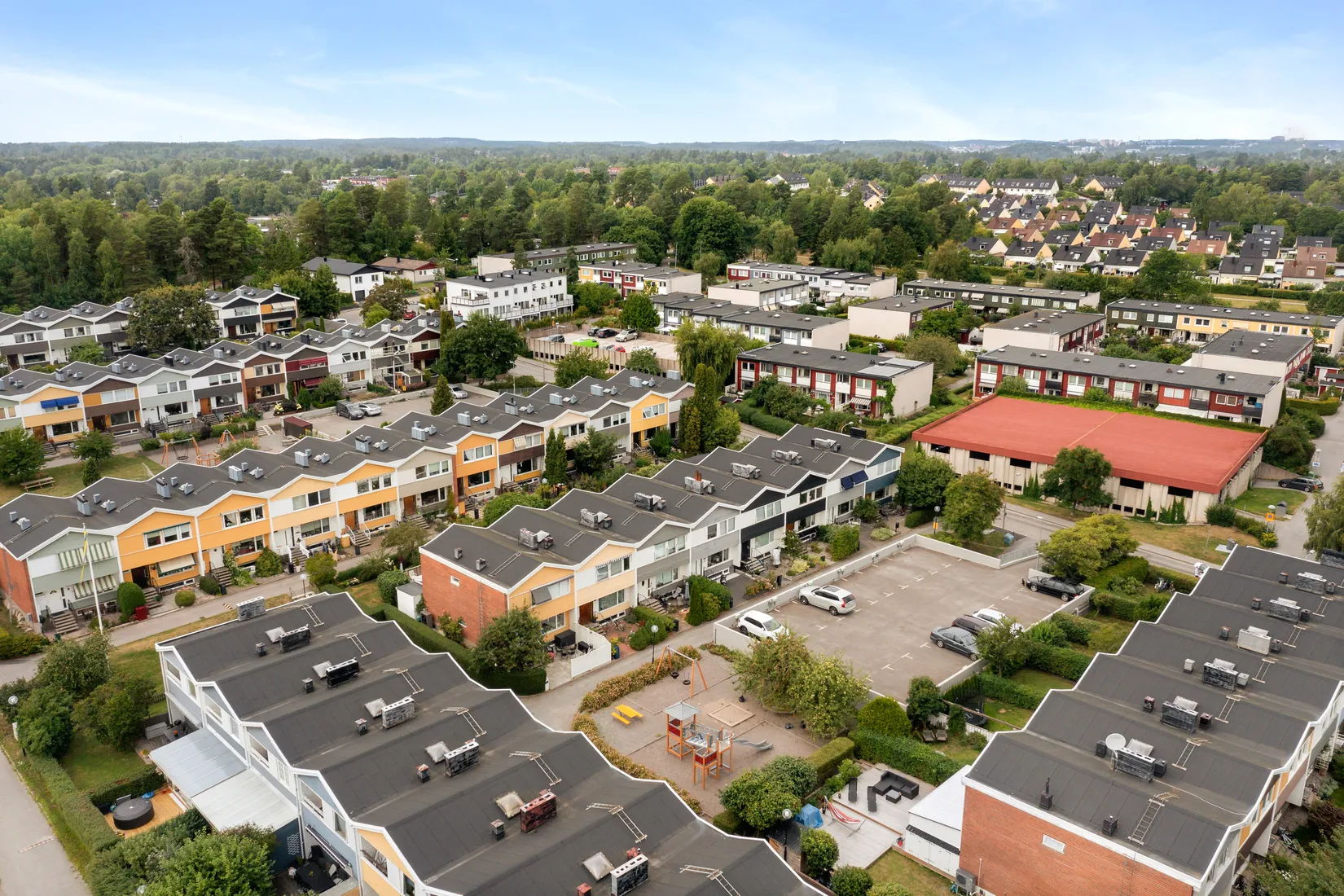 Radhus, Basgränd 26, Vällingby - Kälvesta, Stockholm